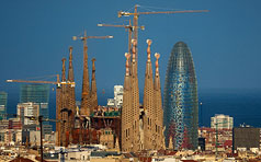 Barcelona from Parc de Monterols