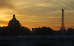 Atardecer en Paris