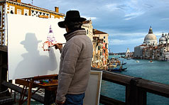Pintando en Venezia