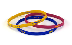 Bracelets Futbol Club Barcelona | Client: MACS